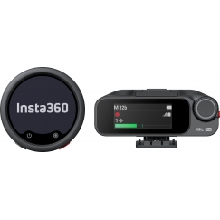 Insta360 Mic Pro (1 TX + 1 RX) belaidis mikrofonas, juodas