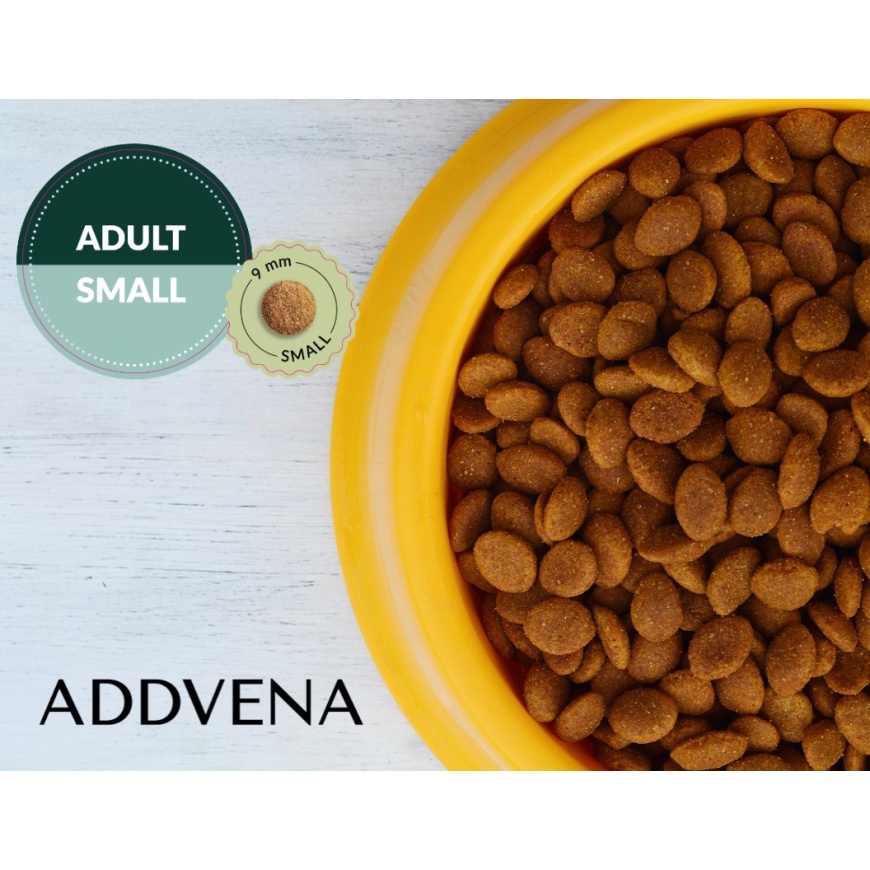ADDVENA Garšu sajūtas Pieaugušie Mazs Tītars - sauss suņu barība - 2,5kg – 3