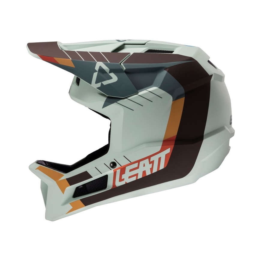 LEATT MTB Gravity 2.0 V25 Pilnvaiga velosipēdu ķivere izmērs L piparmētru krāsā – 4