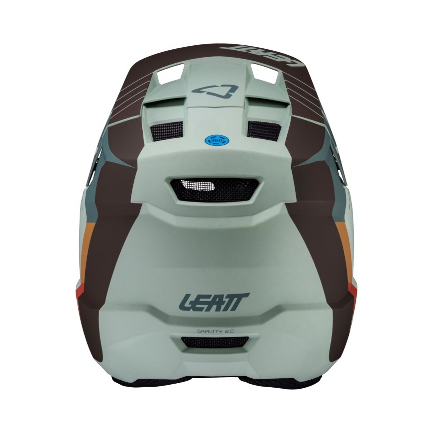 LEATT MTB Gravity 2.0 V25 Full-Face Cycling Helmet Size L mint – 5