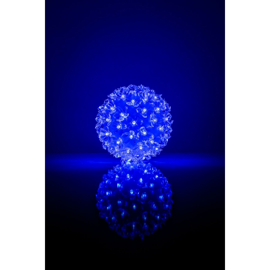Bowl with Flowers RS-214 80LED D-13cm Blue