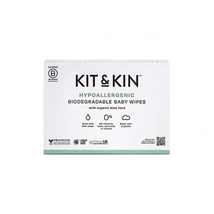 Kit & Kin Baby Wipes puhastuslappide komplekt, 10 x 60 tk – 2
