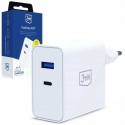 3MK FlowPower 45W 1A1C PD3.0 QC4+ Balts 3MK FlowPower 45W 1A1C PD3.0 QC4+ Balts