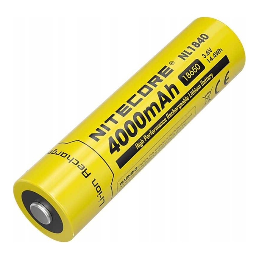 Nitecore NITNL1840 18650 4000mAh 1шт