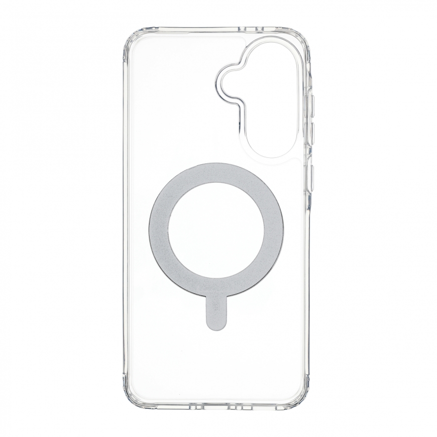 FoneKit Premium Kickstand MagSafe kaitseümbris alusplaadiga, Samsung Galaxy A37, läbipaistev – 2