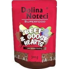 DOLINA NOTECI Dolina Noteci Karma DNP SUPERFOOD ГОВЯДИНА И УТИНЫЕ СЕРДЦА 300г