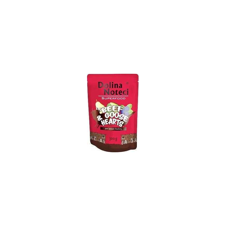 DOLINA NOTECI Dolina Noteci Karma DNP SUPERFOOD JAUTIENA IR ŽĄSIES ŠIRDYS 300g