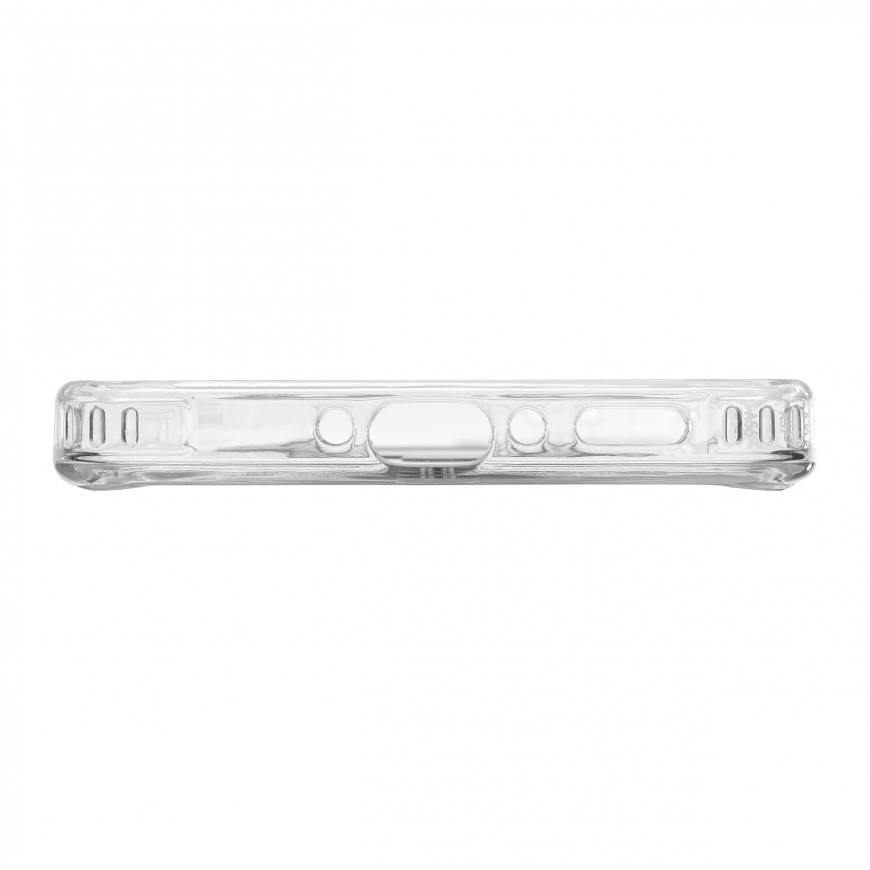 FoneKit Premium Kickstand MagSafe apsauginis dėklas su laikikliu, Samsung Galaxy A37, skaidrus – 5