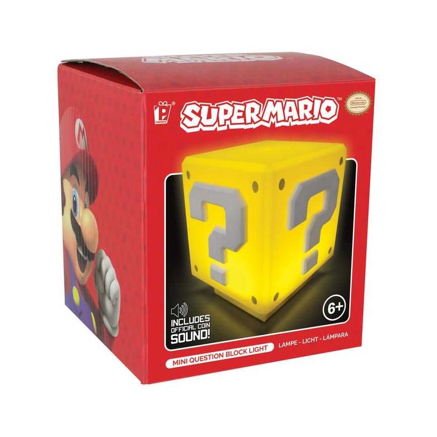 Paladone Super Mario Mini Jautājuma Bloks Gaisma – 2