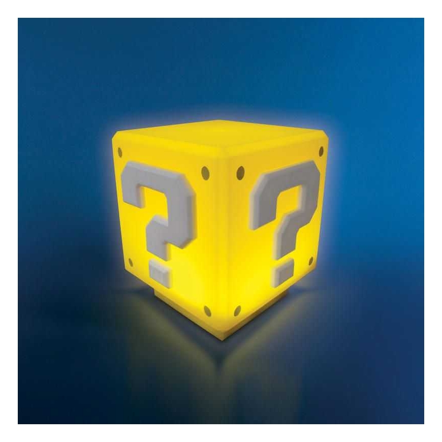 Paladone Super Mario Mini Jautājuma Bloks Gaisma – 5