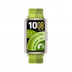 Huawei Band 11 Pro aktivitātes izsekotājs, zaļš
