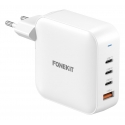 FoneKit GaN PD 165 W kiirpinkla, 3 × USB-C + USB-A, valge FoneKit GaN PD 165 W kiirpinkla, 3 × USB-C + USB-A, valge