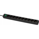 Brennenstuhl Eco-Line 10x 3м Чёрный Brennenstuhl Eco-Line 10x 3м Чёрный