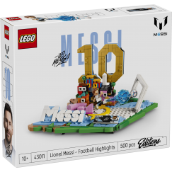 LEGO Editions Lionel Messi – jalkapallon parhaat hetket