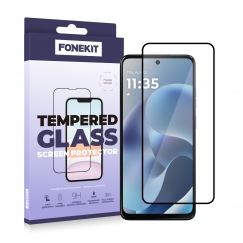 FoneKit Полное покрытие защитное стекло, Motorola Moto G17