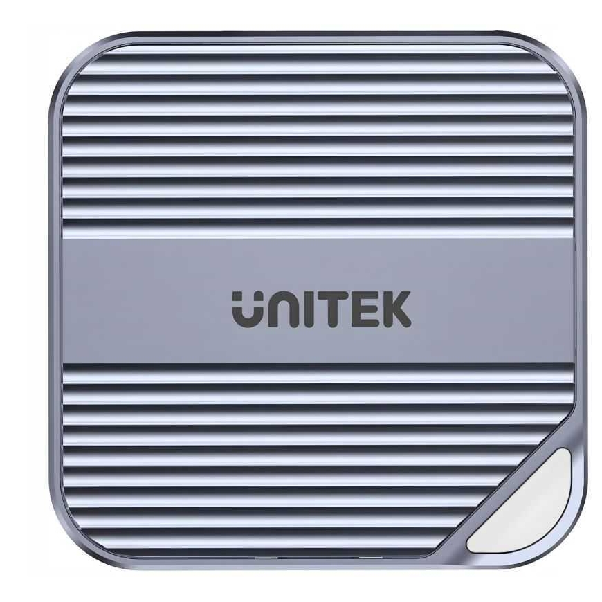UNITEK S1244CGY01 USB-C Grey