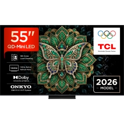 TCL 55" C6K Pro – 4K QD Mini-LED Google TV