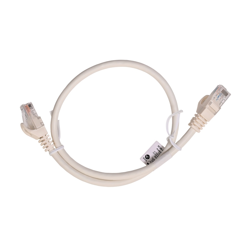 Lanberg PCU6-10CC-0050-W networking cable White 0.5 m Cat6 U/UTP (UTP) – 3