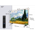 TCL 43" A400 Pro – 4K QLED Google TV