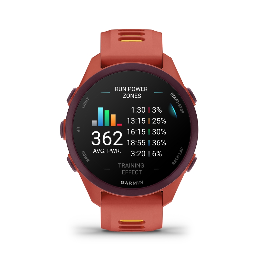 Garmin Forerunner 170 Music GPS Running Smartwatch, Red – 3