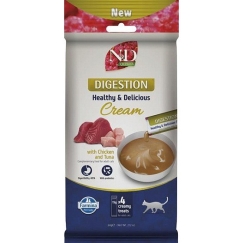FARMINA N&D Quinoa Kasside Seedimise Kreem Kana ja Tuunaga kastis – kasside maius – 4x15g