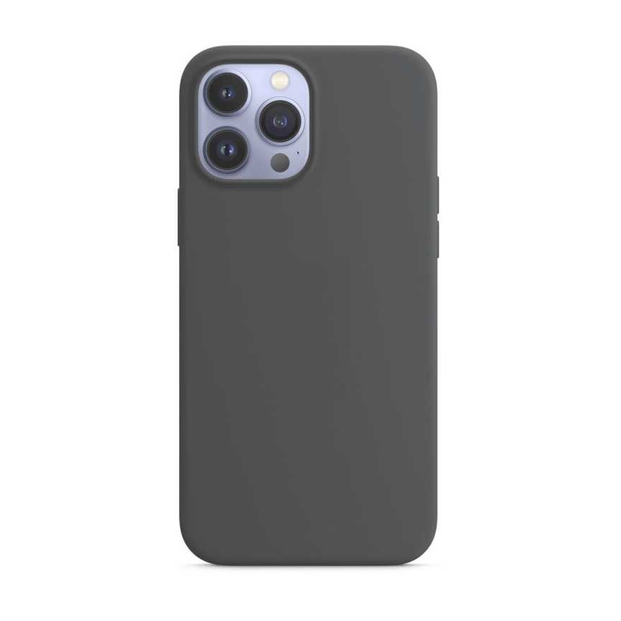 Riff "Minkštas silikono dėklas iPhone 13 Pro Max" Pilkas