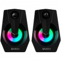 Kaiuttimet SVEN 370, musta (USB) Kaiuttimet SVEN 370, musta (USB)
