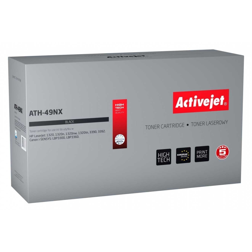 Activejet ATH-49NX tonera kārtridžs 1 pcs Saderība Melns
