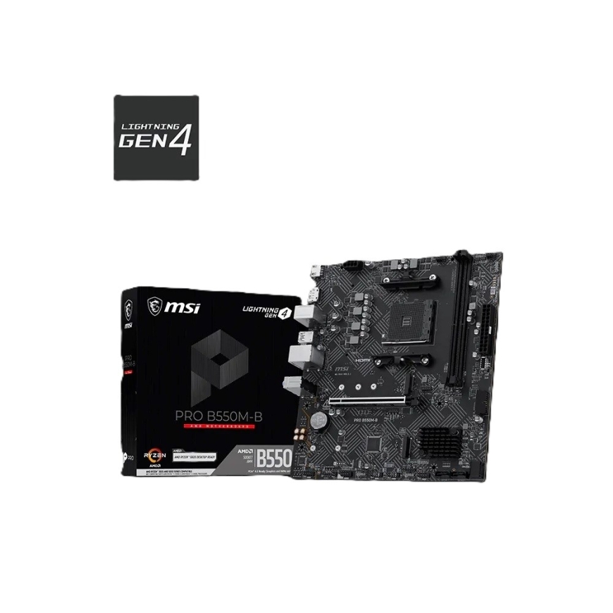 Emolevy MSI PRO B550M-B – 2
