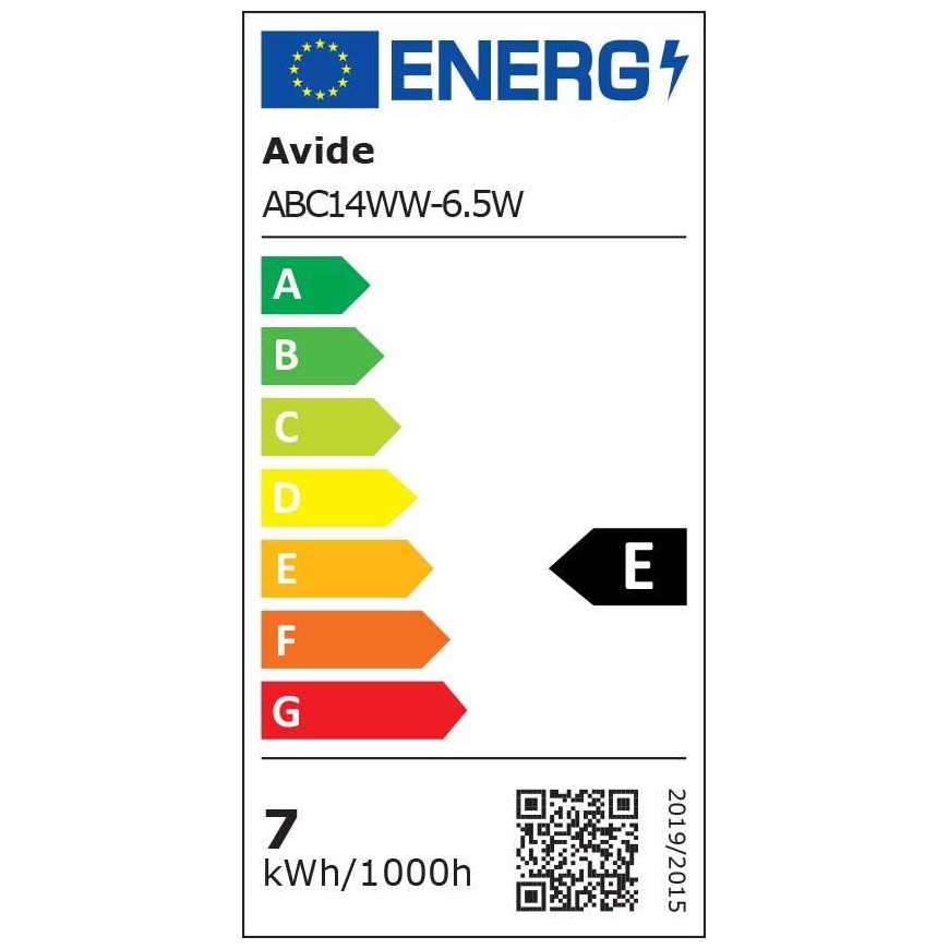 AVIDE E14 C37 6.5W 806lm 3000K – 3