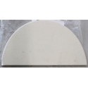 SOLD OUT. | Half moon pizza stone, 190 mm for Kamado 23/24 inch | CHIPPED CORNER SOLD OUT. | Half moon pizza stone, 190 mm for Kamado 23/24 inch | CHIPPED CORNER