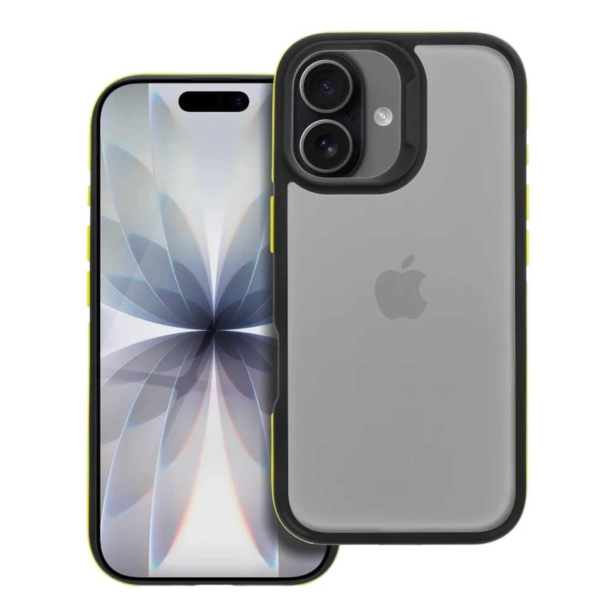 Чехол Riff NEO для Apple iPhone 17 Черный/Желтый