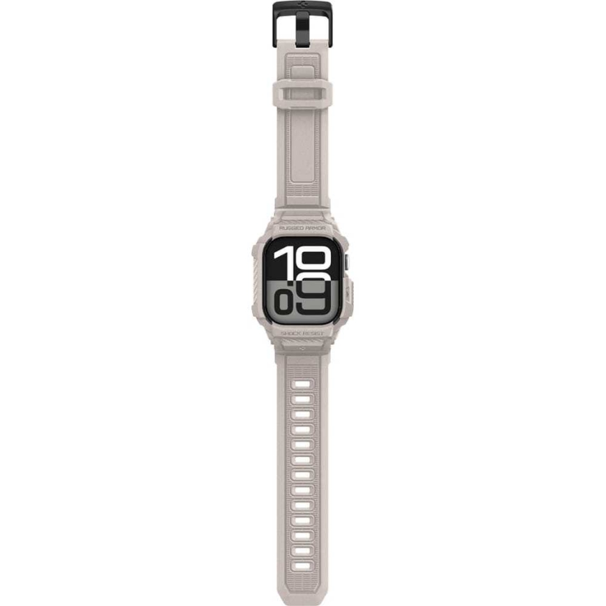 Spigen Rugged Armor Pro V2 Apple Watch 11/10 46 mm Dune Beige – 5