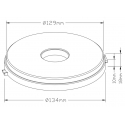 Thermex aktiivihiilisuodatin 535.21.7000.9 CF135, 2 kpl Thermex aktiivihiilisuodatin 535.21.7000.9 CF135, 2 kpl