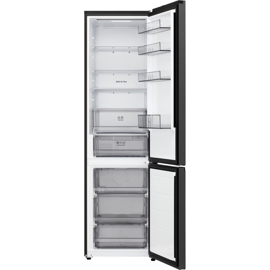 LG GBBSJ2CCEP jääkaappipakastin, musta, 2 m – 4