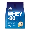 Star Nutrition Whey-80 vaniļas proteīna pulveris, 500 g Star Nutrition Whey-80 vaniļas proteīna pulveris, 500 g