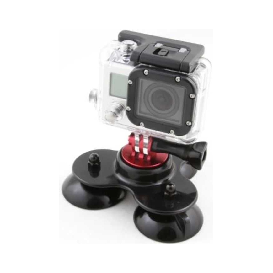 Xrec 3D Turētājs ar 3 pievelkošām sūkņiem GoPro Hero – 2