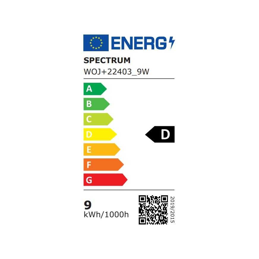 Spectrum LED TUBE T8 9W 1260lm 4000K 26x600 – 2