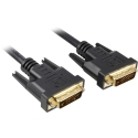Sharkoon Cable DVI-D to DVI-D (24+1) 2 m Black Sharkoon Cable DVI-D to DVI-D (24+1) 2 m Black