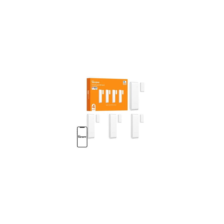 SONOFF SNZB-04PR2 Aknade ja Uste Andur, 4 tk – 2