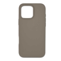 Riff "Slim silicone back case for iPhone 16 Pro" Grey