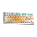 AULA Gasket F87 Pro V2 Orange Soda Kailh Meteorite Ice Cream RGB-näppäimistö AULA Gasket F87 Pro V2 Orange Soda Kailh Meteorite Ice Cream RGB-näppäimistö