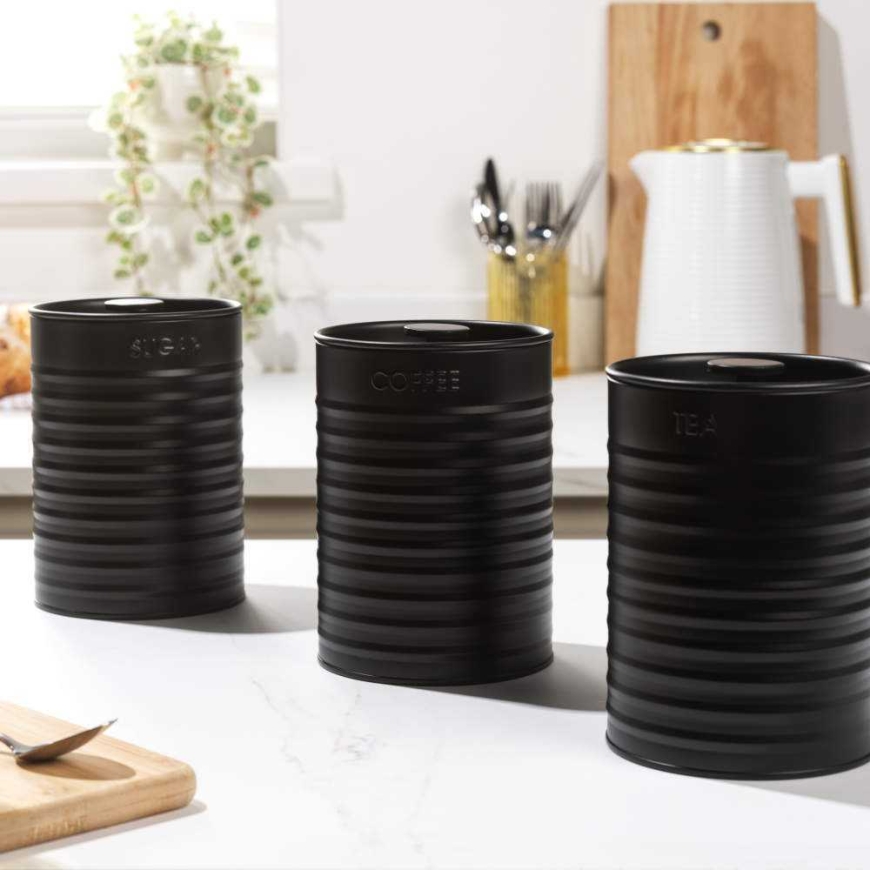 Russell Hobbs RH03268EU7 Liniera 3 Piece Canister Set – 3