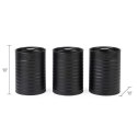 Russell Hobbs RH03268EU7 Liniera 3 Piece Canister Set