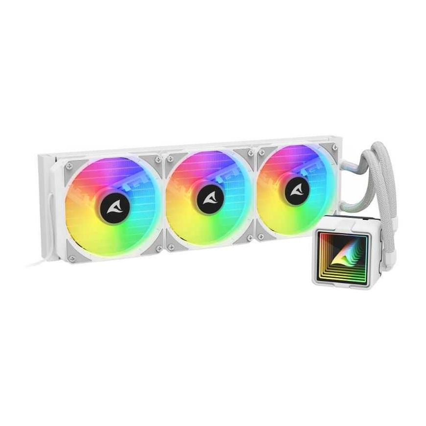 Sharkoon S100 ARGB 120mm vesijäähdytys valkoinen – 2