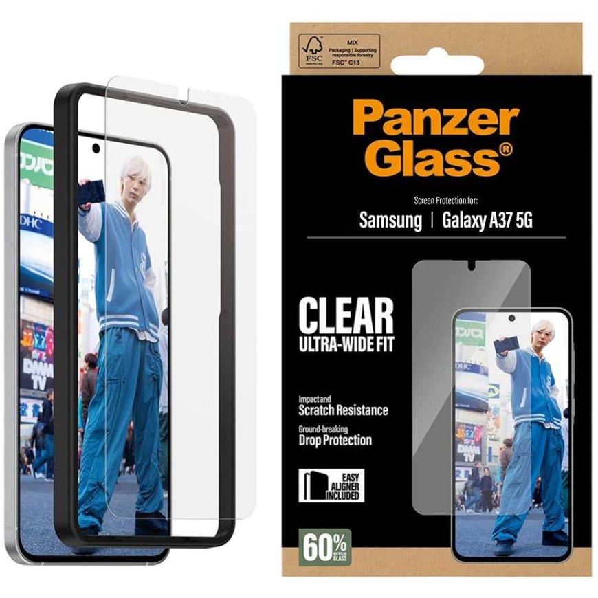 PanzerGlass Ultra-Wide Fit EasyAligner Samsung Galaxy A37 5G