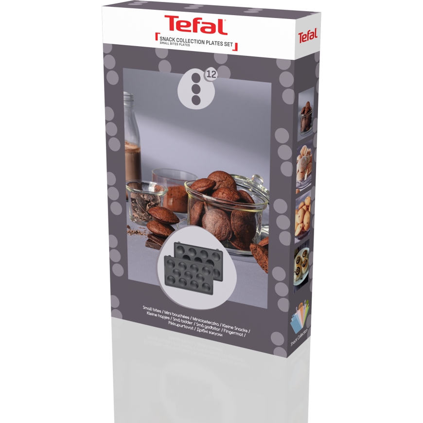 Tefal Snack Collection Cooking Plates: 12 Small Bites