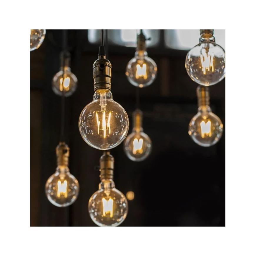V-tac 10W LED filament bulb, G125, E27, 3000K – 2
