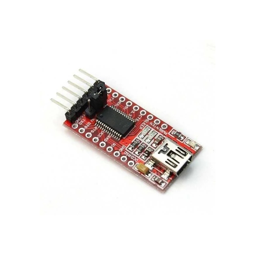Oem RS232 – FT232 – FTDI USB/TTL konverter – 5V/3.3V – UART – Arduino – 4