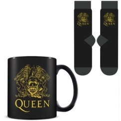 Pyramid International – QUEEN-muki- ja sukkasetti – UK-koot 3-8 (EU 36-41)